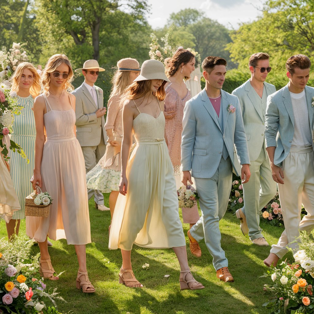 Dresscode para casamento ao ar livre de manhã